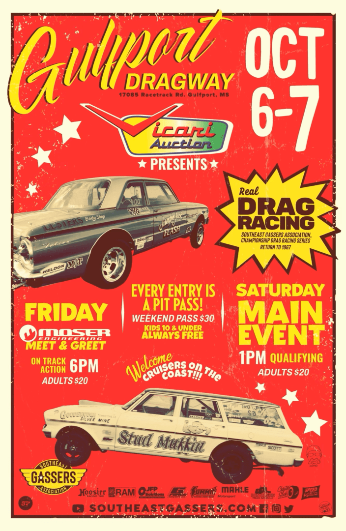 Drag Racing Gulfport Dragway